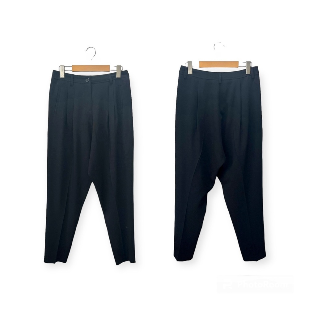 Avante Garde Ivan Grundahl Drop Crotch Black Trousers
